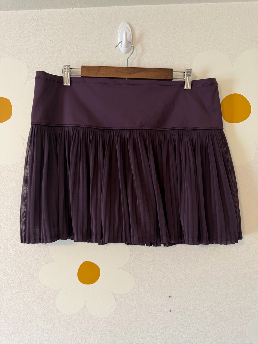 EUC Athleta Eggplant Purple A-Game Mesh Skort with Pockets - Picture 2 of 10